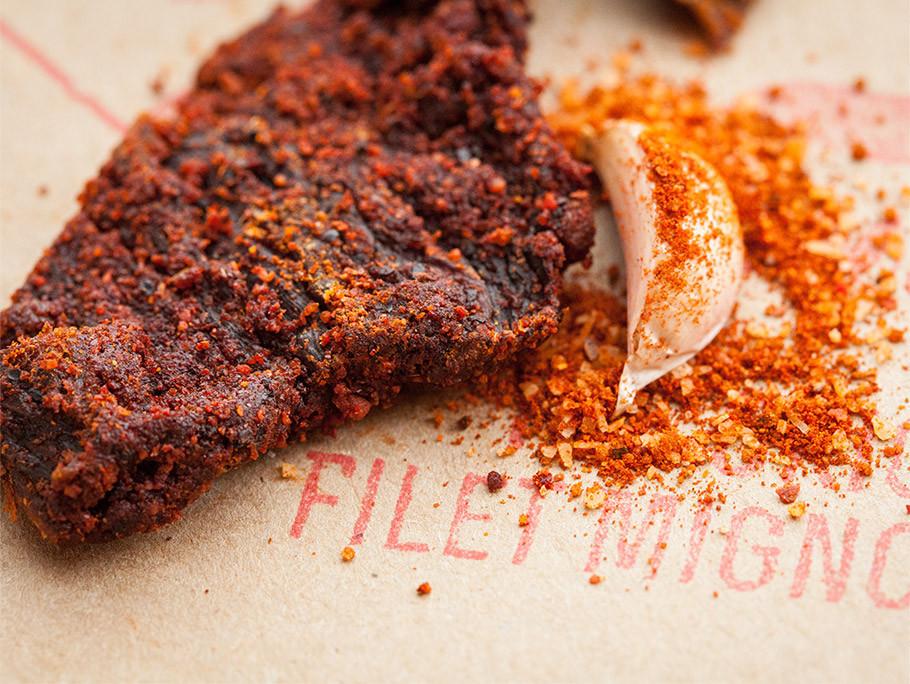 Alternative Image of Filet Mignon Memphis BBQ Jerky - Spicy & Savory