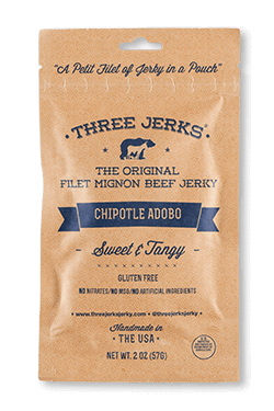 Filet Mignon Chipotle Adobo Jerky - Sweet & Tangy - Click for More Information