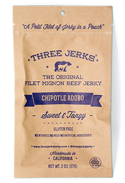 Image of Filet Mignon Chipotle Adobo Jerky - Sweet & Tangy Package