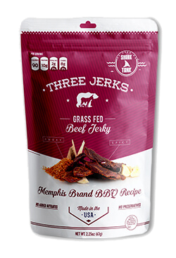 Grass Fed Beef Jerky - Memphis BBQ - Click for More Information