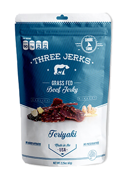 Grass Fed Beef Jerky - Teriyaki Flavor - Click for More Information
